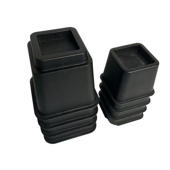 Utopia Bedding Adjustable Bed Risers Black 3, 5, 8 Inch Set - Picture 3 of 12